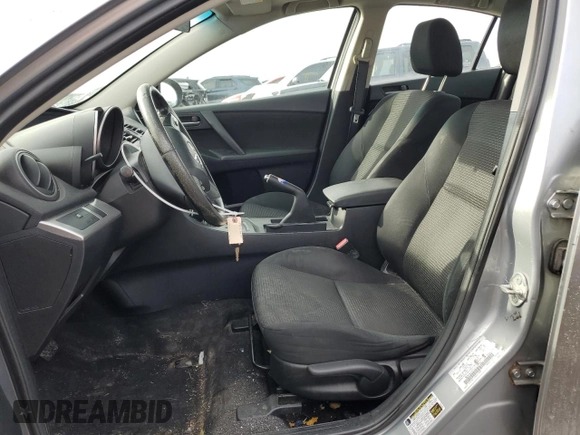 2012 Mazda 3 i Touring with VIN JM1BL1V71C1606904, listed as a Copart auction lot 46303485 with 261,992 mi miles and Salvage Title. Bid and sale history available at DreamBid. Image 7.