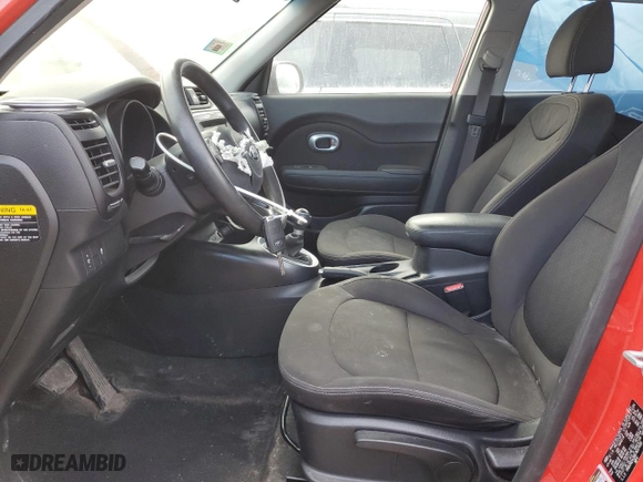 2019 Kia Soul with VIN KNDJN2A26K7657493, listed as a Copart auction lot 43051715 with 0 mi miles and Salvage Title. Bid and sale history available at carsss.com. Image 7.
