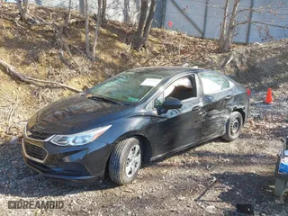 2016 Chevrolet Cruze LS with VIN 1G1BC5SM0G7260826, listed as a IAAI auction lot 41854066 with 124,126 mi miles. Bid and sale history available at carsss.com. Image 2.