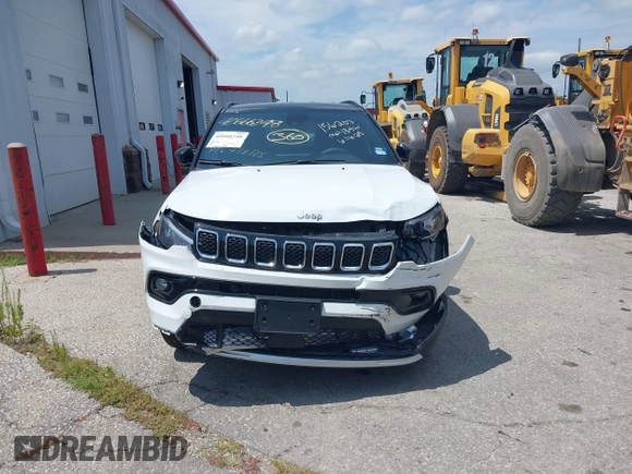 2024 Jeep Compass Limited with VIN 3C4NJDCN1RT595118, listed as a IAAI auction lot 42666248 with 42,342 mi miles and . Bid and sale history available at DreamBid. Image 12.