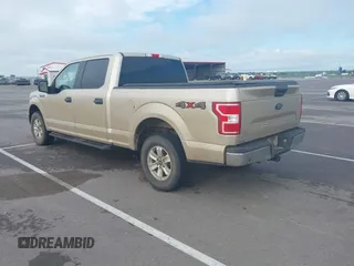 2018 Ford F-150 XL with VIN 1FTFW1EG2JKE19350, listed as a IAAI auction lot 42638640 with 145,595 mi miles and . Bid and sale history available at DreamBid. Image 3.