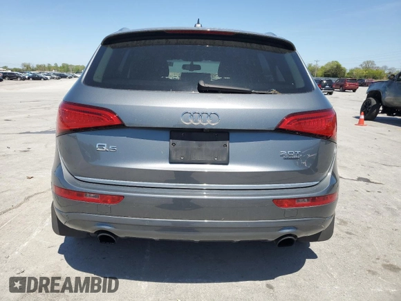 2016 Audi Q5 Premium Plus with VIN WA1L2AFP9GA007349, listed as a Copart auction lot 53386555 with 94,882 mi miles and Clean Title. Bid and sale history available at carsss.com. Image 6.