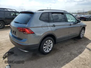 2019 Volkswagen Tiguan S z VIN 3VV1B7AX5KM163781, wystawiony jako Copart lot #53992325 z przebiegiem 81 585 mil mil oraz Szkoda całkowita • Salvage title. Historia ofert i sprzedaży dostępna na DreamBid. Obrazek 3.