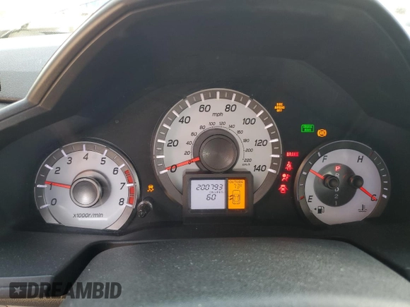 2012 Honda Pilot EX-L with VIN 5FNYF4H62CB069800, listed as a Copart auction lot 51977765 with 200,793 mi miles and Salvage Title. Bid and sale history available at carsss.com. Image 9.