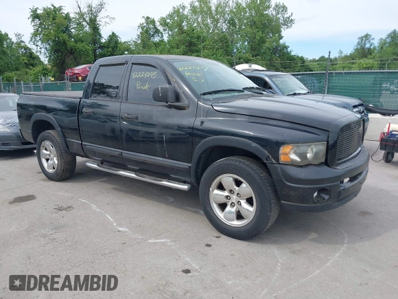 2004 Dodge 1500 SLT with VIN 1D7HU18D74J206183, listed as a IAAI auction lot 42224245 with 148,559 mi miles and . Bid and sale history available at carsss.com. Image 1.