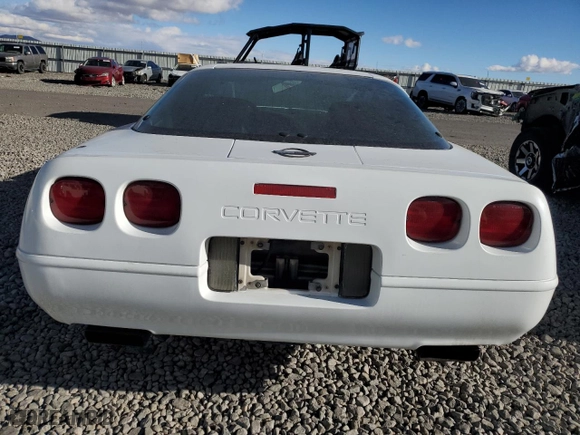1992 Chevrolet Corvette with VIN 1G1YY23P4N5114876, listed as a Copart auction lot 84500564 with 0 mi miles and Salvage Title. Bid and sale history available at carsss.com. Image 6.