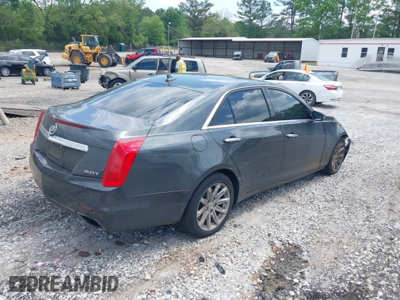 2014 Cadillac CTS Sedan RWD with VIN 1G6AP5SX2E0188411, listed as a IAAI auction lot 42106784 with 151,171 mi miles. Bid and sale history available at carsss.com. Image 4.