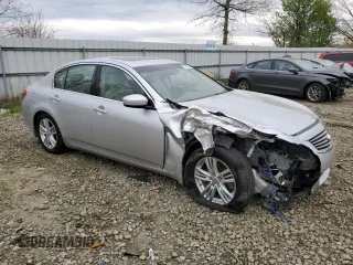 2011 Infiniti G25 Journey z VIN JN1DV6AP0BM600582, wystawiony jako Copart lot #53745935 z przebiegiem 101 321 mil mil oraz Szkoda całkowita • Salvage title. Historia ofert i sprzedaży dostępna na DreamBid. Obrazek 4.
