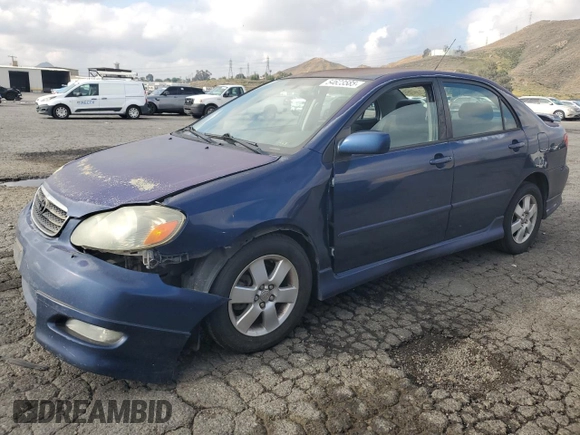 2006 Toyota Corolla CE with VIN 1NXBR30E76Z697563, listed as a Copart auction lot 54623585 with 205,536 mi miles and Clean Title. Bid and sale history available at DreamBid. Image 1.