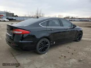 2020 Ford Fusion Hybrid Titanium with VIN 3FA6P0RU4LR139828, listed as a Copart auction lot 49580895 with 163,023 mi miles and Clean Title. Bid and sale history available at carsss.com. Image 3.