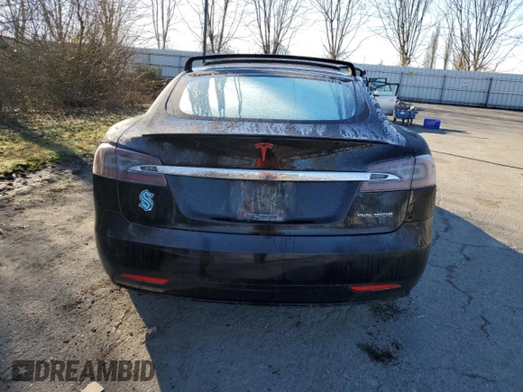 2019 Tesla Model S 100D с VIN 5YJSA1E45KF330891, выставлен на аукционе Copart как лот 48133005 с пробегом 53 018 миль миль и Списание • Salvage title. История ставок и продаж доступна на DreamBid. Изображение 6.