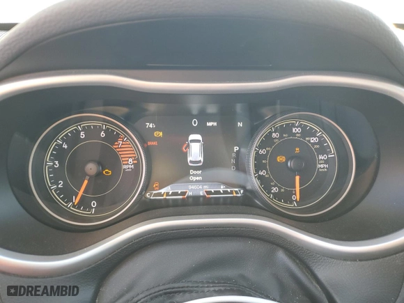 2018 Jeep Cherokee Trailhawk with VIN 1C4PJMBX0JD533229, listed as a Copart auction lot 80383824 with 94,604 mi miles and Salvage Title. Bid and sale history available at carsss.com. Image 9.