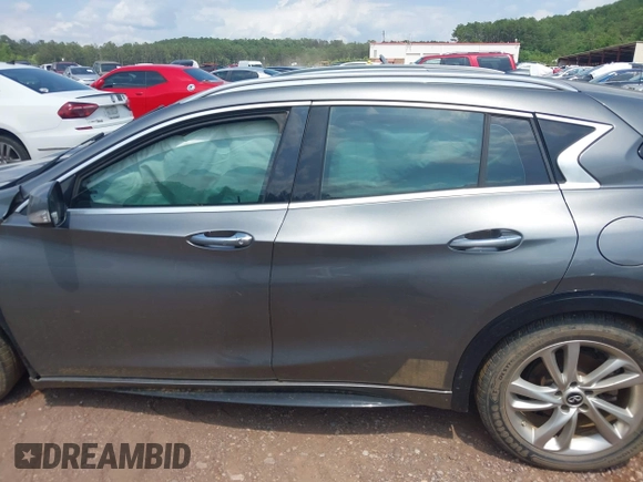 2017 Infiniti QX30 Luxury with VIN SJKCH5CP9HA019757, listed as a IAAI auction lot 42308114 with 82,194 mi miles and . Bid and sale history available at DreamBid. Image 14.