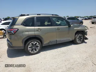 2025 Subaru Forester Premium z VIN JF2SLDDC6SH462788, wystawiony jako Copart lot #56209895 z przebiegiem Nie podano mil oraz Szkoda całkowita • Salvage title. Historia ofert i sprzedaży dostępna na DreamBid. Obrazek 3.