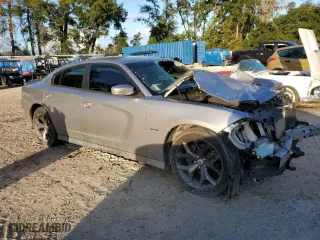 2017 Dodge Charger R/T with VIN 2C3CDXCT0HH650782, listed as a Copart auction lot 78102454 with 137,279 mi miles and Salvage Title. Bid and sale history available at carsss.com. Image 4.