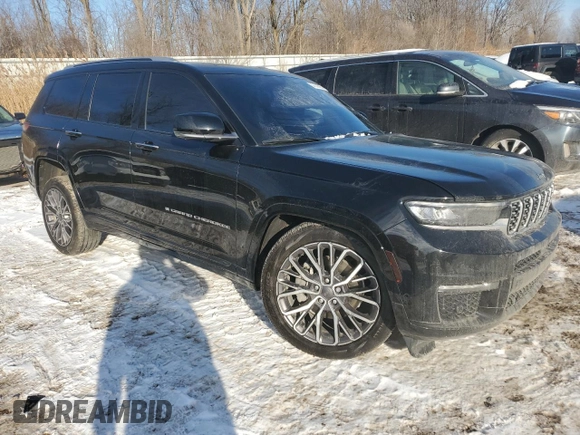 2022 Jeep Grand Cherokee Summit Reserve with VIN 1C4RJKET2N8503573, listed as a Copart auction lot 87699995 with 56,244 mi miles and Salvage title. Bid and sale history available at DreamBid. Image 4.