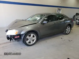 2013 Dodge Avenger SE with VIN 1C3CDZAB4DN563703, listed as a Copart auction lot 50316095 with 164,684 mi miles and Salvage Title. Bid and sale history available at carsss.com. Image 1.
