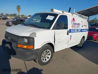 2012 Chevrolet Express Cargo Van with VIN 1GCSGAFX3C1135275, listed as a IAAI auction lot 41606816 with 168,143 mi miles. Bid and sale history available at carsss.com. Image 19.