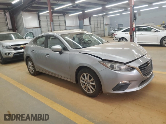 2014 Mazda 3 i Touring with VIN JM1BM1V78E1182007, listed as a Copart auction lot 53374065 with 210,686 mi miles and Salvage Title. Bid and sale history available at DreamBid. Image 4.