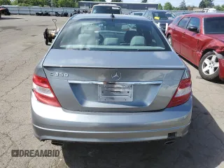 2008 Mercedes-Benz C 350 Sport with VIN WDDGF56X78F155772, listed as a Copart auction lot 55362405 with 117,260 mi miles and Salvage title. Bid and sale history available at DreamBid. Image 6.