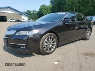 2015 Acura TLX Advance with VIN 19UUB3F73FA002394, listed as a Copart auction lot 63509605 with 146,487 mi miles and Salvage title. Bid and sale history available at DreamBid. Image 1.