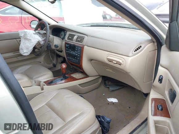 2005 Mercury Sable LS with VIN 1MEFM55S25A631936, listed as a IAAI auction lot 41523450 with 106,472 mi miles and . Bid and sale history available at DreamBid. Image 5.
