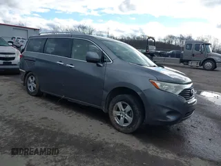 2014 Nissan Quest S with VIN JN8AE2KPXE9106149, listed as a IAAI auction lot 40931748 with 110,998 mi miles and . Bid and sale history available at DreamBid. Image 1.