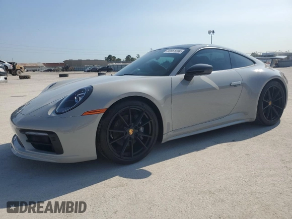 2024 Porsche 911 Carrera with VIN WP0AA2A9XRS210035, listed as a Copart auction lot 80861204 with 0 mi miles and Salvage Title. Bid and sale history available at carsss.com. Image 1.