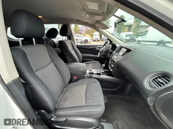 2017 Nissan Pathfinder SL with VIN 5N1DR2MM7HC908242, listed as a Copart auction lot 60121835 with 48,171 mi miles and Clean title. Bid and sale history available at DreamBid. Image 5.