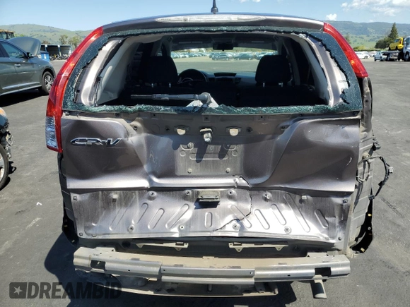 2013 Honda CR-V LX with VIN 3CZRM3H33DG706659, listed as a Copart auction lot 52009335 with 97,118 mi miles and Salvage Title. Bid and sale history available at carsss.com. Image 6.