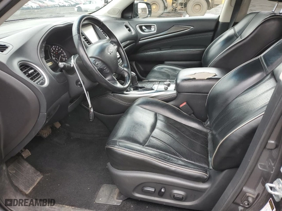 2016 Infiniti QX60 with VIN 5N1AL0MM6GC511824, listed as a Copart auction lot 52415255 with 159,686 mi miles and Salvage Title. Bid and sale history available at carsss.com. Image 7.