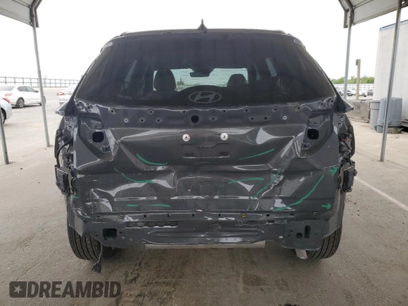 2025 Hyundai Tucson SEL with VIN 5NMJB3DE2SH493866, listed as a Copart auction lot 53480595 with 17,323 mi miles and Salvage Title. Bid and sale history available at carsss.com. Image 6.