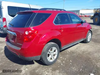2014 Chevrolet Equinox LT with VIN 1GNFLFEK1EZ121614, listed as a IAAI auction lot 41859184 with 35,718 mi miles. Bid and sale history available at carsss.com. Image 4.