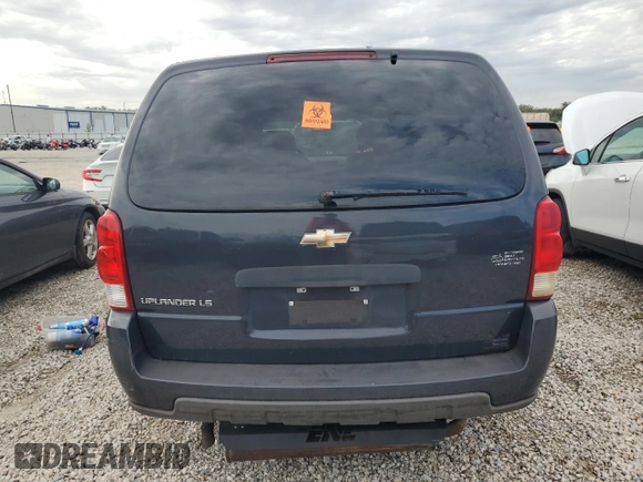 2008 Chevrolet Uplander LS with VIN 1GNDV23158D197231, listed as a Copart auction lot 78995334 with 0 mi miles and Non Repairable. Bid and sale history available at carsss.com. Image 6.