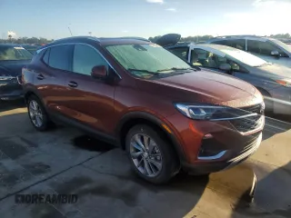 2021 Buick Encore GX Essence with VIN KL4MMFSL3MB076378, listed as a Copart auction lot 77713884 with Not provided miles and Salvage title. Bid and sale history available at DreamBid. Image 4.