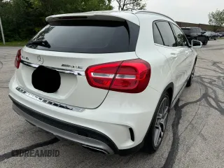 2015 Mercedes-Benz GLA 45 AMG z VIN WDDTG5CB9FJ053100, wystawiony jako Copart lot #61232735 z przebiegiem 66 182 mil mil oraz Czysty tytuł • Clean title. Historia ofert i sprzedaży dostępna na DreamBid. Obrazek 4.