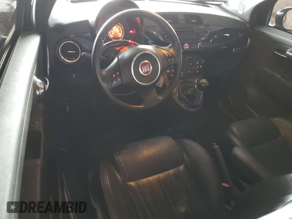 2013 FIAT 500 Sport with VIN 3C3CFFBR8DT514587, listed as a Copart auction lot 49276955 with 68,301 mi miles and Salvage Title. Bid and sale history available at carsss.com. Image 8.