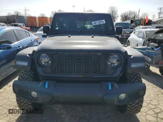 2024 Jeep Wrangler Willys с VIN 1C4RJXN66RW275795, выставлен на аукционе Copart как лот 48113615 с пробегом 8 997 миль миль и Списание • Salvage title. История ставок и продаж доступна на DreamBid. Изображение 5.