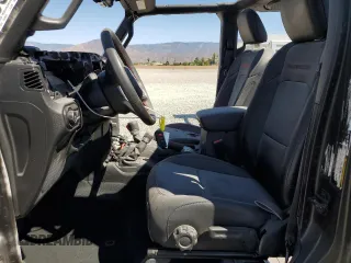 2022 Jeep Wrangler Unlimited Rubicon with VIN 1C4HJXFG6NW125232, listed as a Copart auction lot 55018594 with Not provided miles and Salvage title. Bid and sale history available at DreamBid. Image 7.