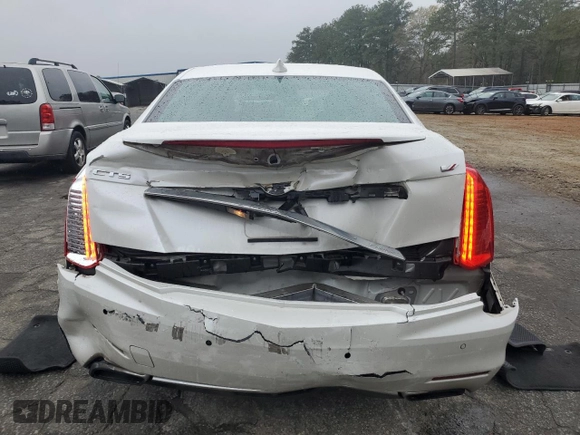2016 Cadillac CTS V-Sport RWD with VIN 1G6AU5S88G0105245, listed as a Copart auction lot 49976395 with 69,095 mi miles and Salvage Title. Bid and sale history available at DreamBid. Image 6.