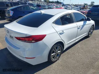 2017 Hyundai Elantra Limited with VIN 5NPD84LF2HH044016, listed as a IAAI auction lot 41319385 with 124,721 mi miles. Bid and sale history available at carsss.com. Image 4.