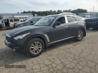 2012 Infiniti FX Limited Edition z VIN JN8AS1MW8CM151317, wystawiony jako Copart lot #59565695 z przebiegiem 130 430 mil mil oraz Szkoda całkowita • Salvage title. Historia ofert i sprzedaży dostępna na DreamBid. Obrazek 1.