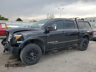 2019 Nissan Titan Pro-4X z VIN 1N6AA1E53KN508400, wystawiony jako Copart lot #54344865 z przebiegiem 59 028 mil mil oraz Szkoda całkowita • Salvage title. Historia ofert i sprzedaży dostępna na DreamBid. Obrazek 1.