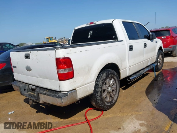 2007 Ford F-150 XLT with VIN 1FTRW12W57KC48644, listed as a IAAI auction lot 42410671 with 365,688 mi miles and . Bid and sale history available at DreamBid. Image 4.