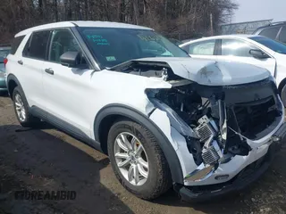 2021 Ford Explorer with VIN 1FMSK8BH4MGA43978, listed as a IAAI auction lot 41626792 with 112,371 mi miles. Bid and sale history available at carsss.com. Image 1.