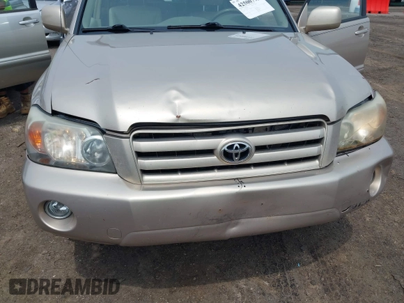 2005 Toyota Highlander with VIN JTEGD21A150106434, listed as a IAAI auction lot 42500793 with 196,501 mi miles and . Bid and sale history available at DreamBid. Image 6.