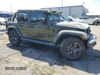 2021 Jeep Wrangler Unlimited Sahara Altitude с VIN 1C4HJXEM0MW655802, выставлен на аукционе Copart как лот 53337225 с пробегом 48 130 миль миль и Списание • Salvage title. История ставок и продаж доступна на DreamBid. Изображение 4.