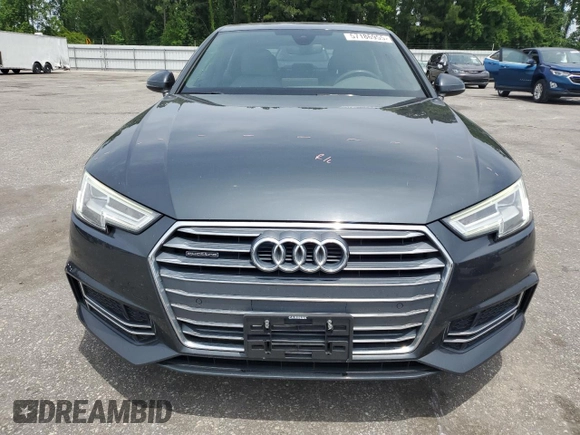2018 Audi A4 Premium Plus z VIN WAUENAF44JA089944, wystawiony jako Copart lot #57186955 z przebiegiem 72 565 mil mil oraz Szkoda całkowita • Salvage title. Historia ofert i sprzedaży dostępna na DreamBid. Obrazek 5.