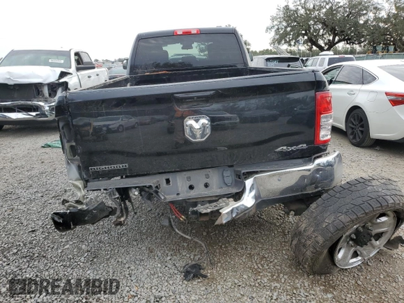 2021 Ram 2500 Big Horn with VIN 3C6UR5JL3MG653184, listed as a Copart auction lot 88593825 with 66,855 mi miles and Salvage Title. Bid and sale history available at carsss.com. Image 6.