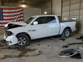 2015 Ram 1500 Sport with VIN 1C6RR7MT3FS549903, listed as a Copart auction lot 65462414 with 162,509 mi miles and Salvage title. Bid and sale history available at DreamBid. Image 1.